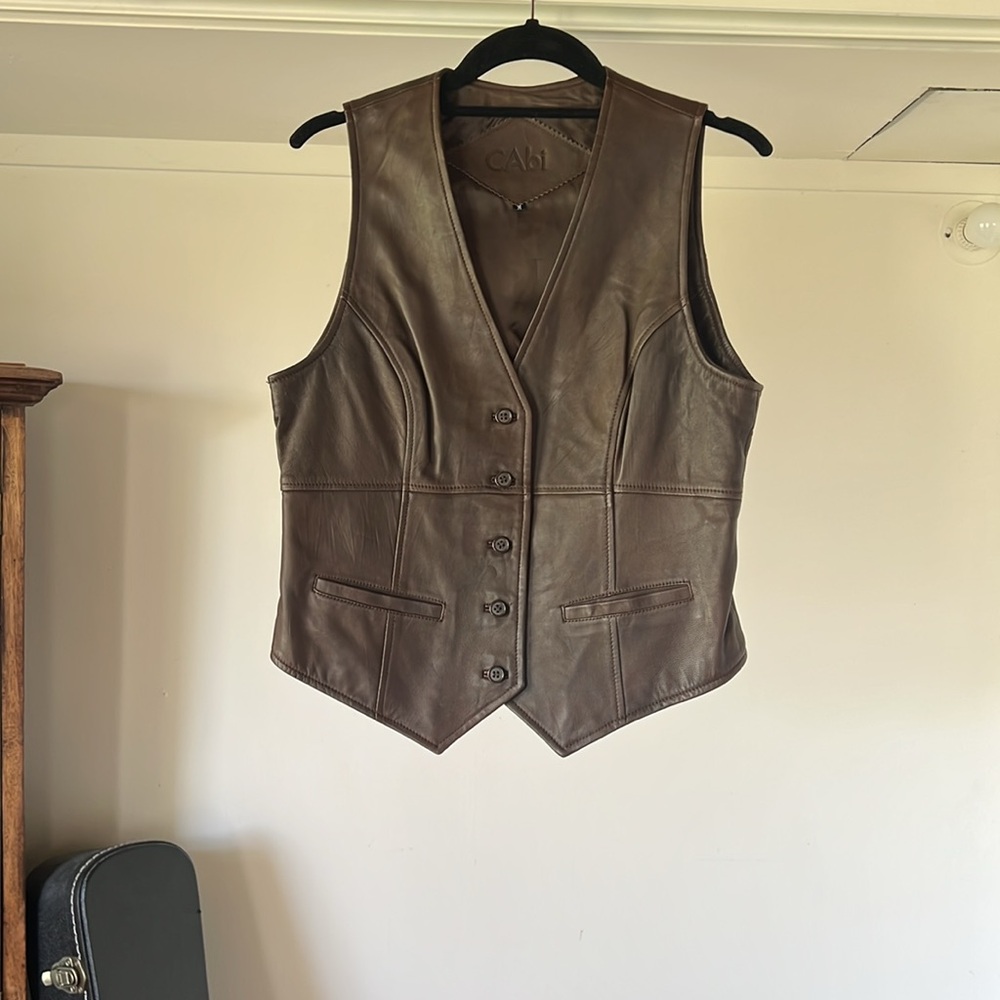 CAbi Leather Vest